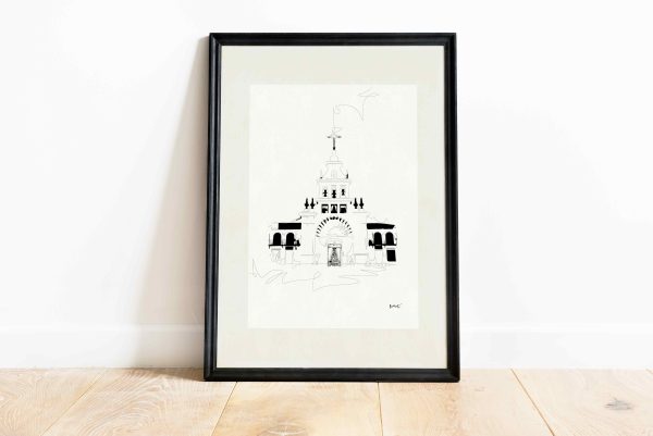 Dibujo Ermita Virgen del Rocío