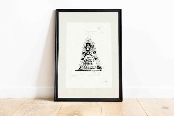 Dibujo Virgen del Rocío