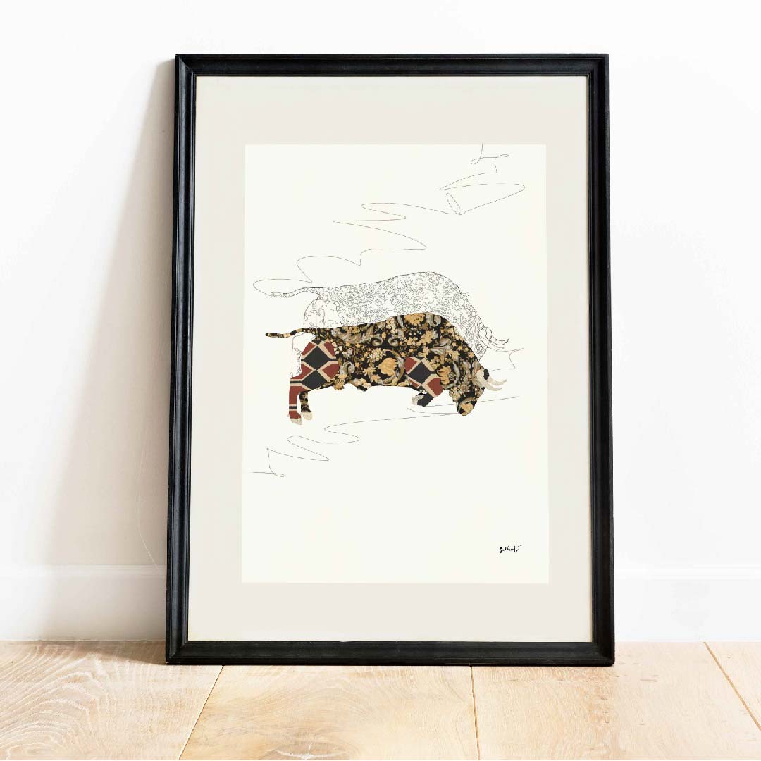 Ilustración Toro de Lidia