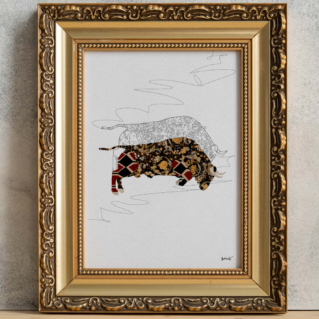 Ilustración Toro de Lidia